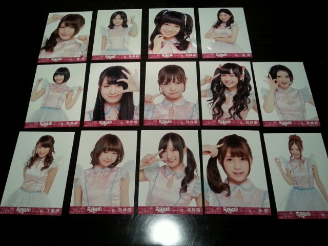 【SNH48】上海で買ってきたSNH48グッズ(^_^)v